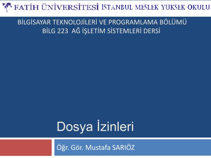 dosya zinleri