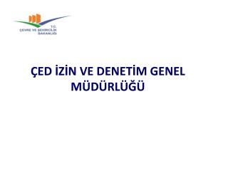 ed z n ve denet m genel m d rl