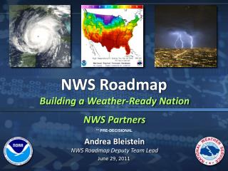 Building a Weather-Ready Nation NWS Partners