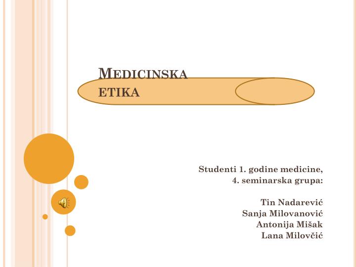 medicinska etika