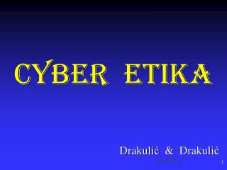 cyber etika
