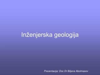 in enjerska geologija