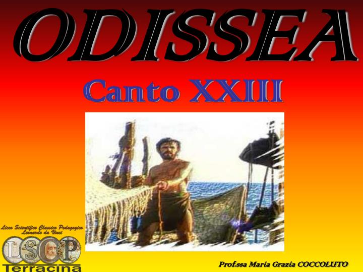 odissea canto xxiii