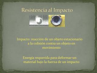 resistencia al impacto