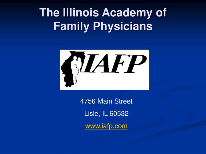 the illinois academy of family physicians