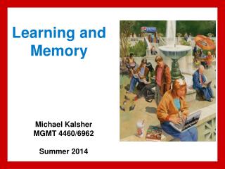 Learning and Memory