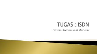 tugas isdn