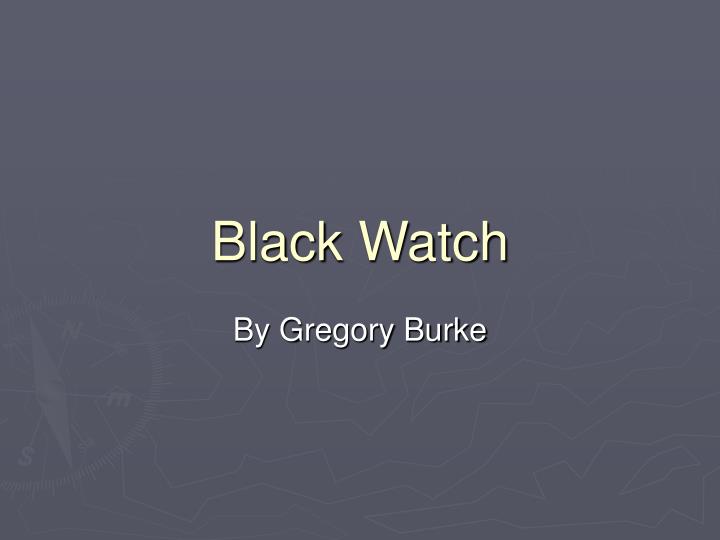 black watch