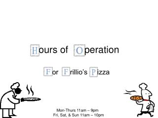 ours of peration