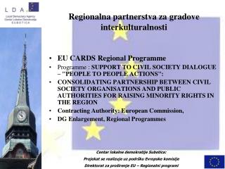 Regionalna partnerstva za gradove interkulturalnosti