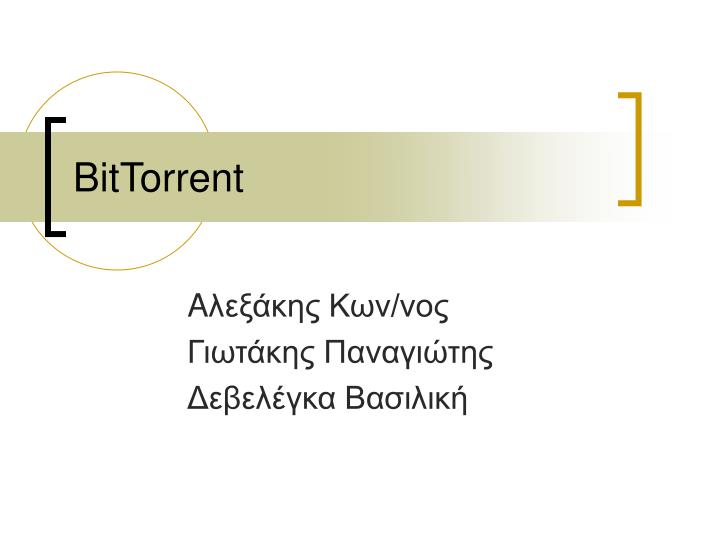 bittorrent