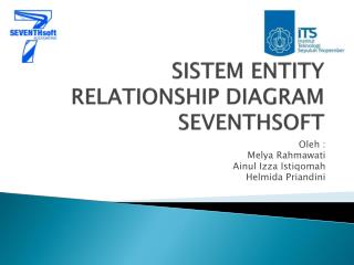 sistem entity relationship diagram seventhsoft