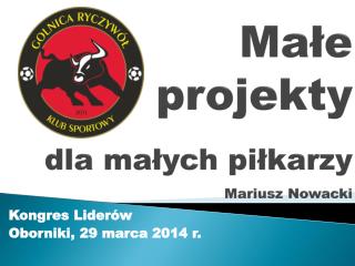 ma e projekty dla ma ych pi karzy mariusz nowacki