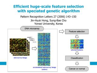Efficient huge-scale feature selection with speciated genetic algorithm