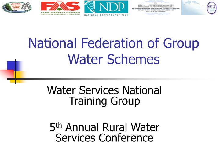 national federation of group water schemes