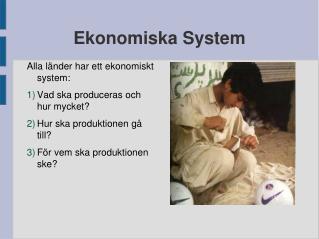 ekonomiska system