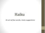 PPT - Haiku PowerPoint Presentation, free download - ID:5073466