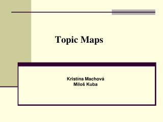 topic maps