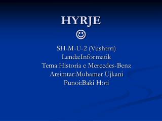hyrje