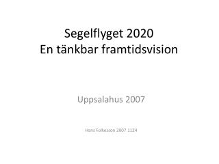 segelflyget 2020 en t nkbar framtidsvision