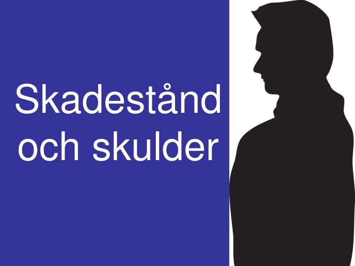 skadest nd och skulder