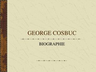 george cosbuc