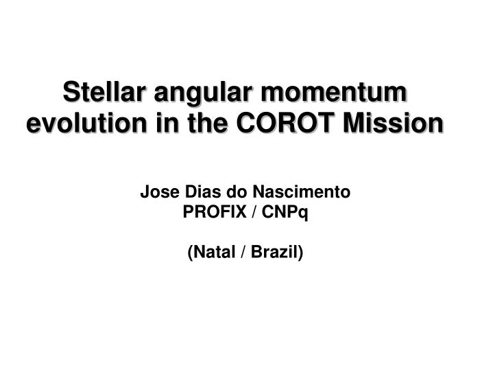 jose dias do nascimento profix cnpq natal brazil