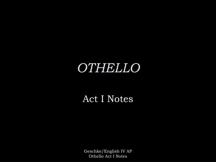 othello