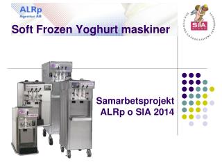 soft frozen yoghurt maskiner