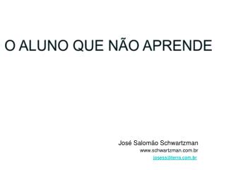 jos salom o schwartzman www schwartzman com br