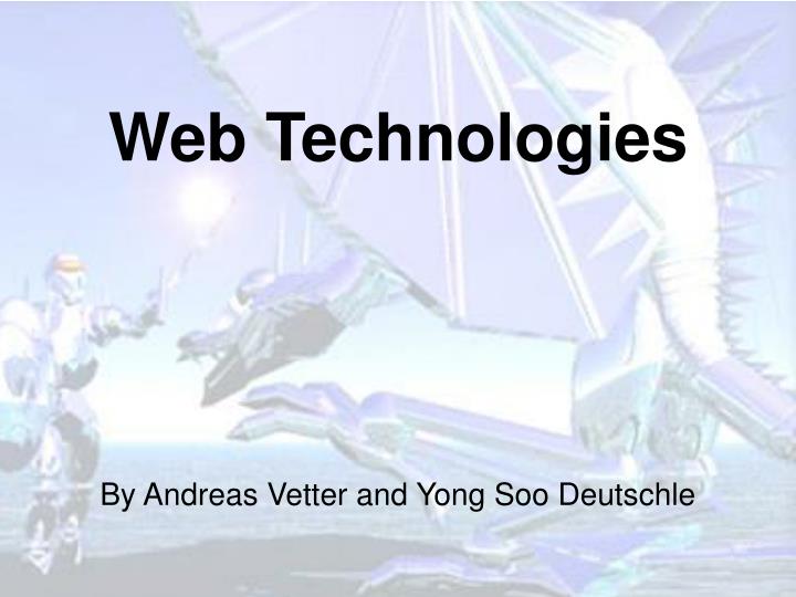 web technologies
