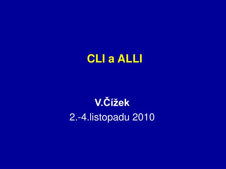 cli a alli