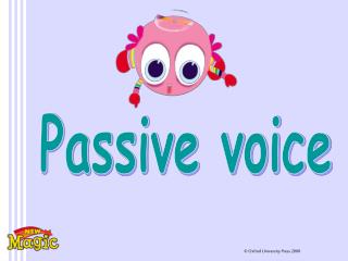 Passive voice