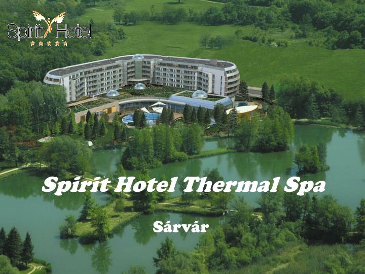 spirit hotel thermal spa