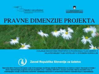 pravne dimenzije projekta
