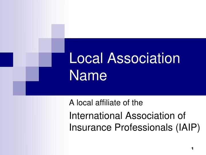 local association name