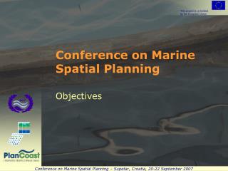 Conference on Marine Spatial Planning