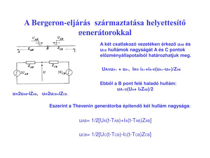 a bergeron elj r s sz rmaztat sa helyettes t gener torokkal