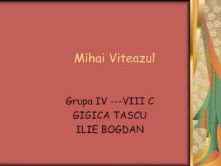 mihai viteazul