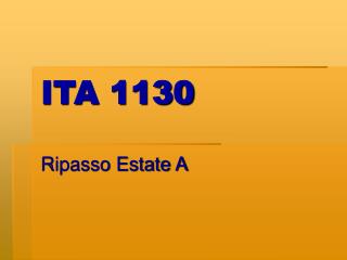 ita 1130