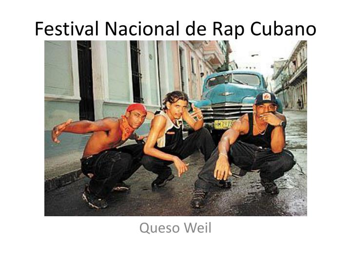 festival nacional de rap cubano