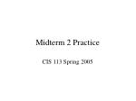 Midterm 2 Practice - slide 1