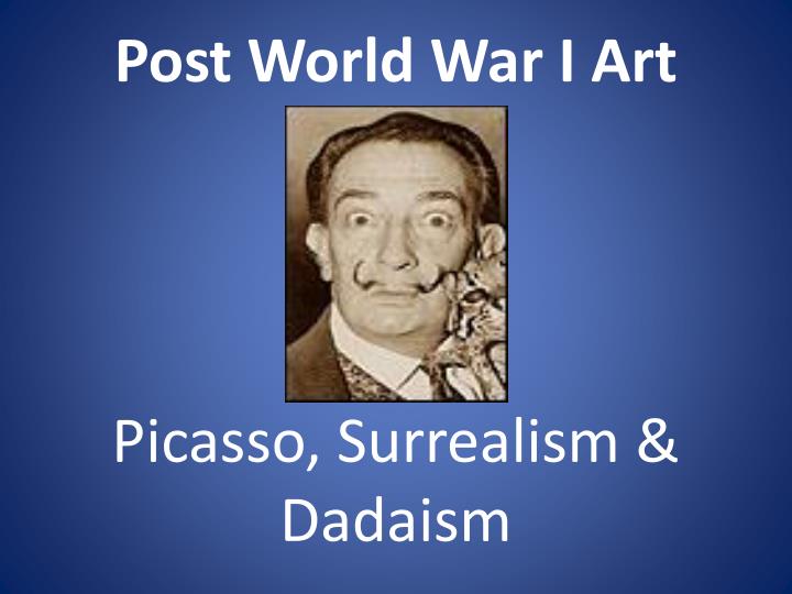 post world war i art