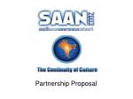 Partnership Proposal - slide 1