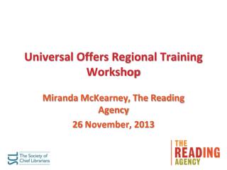 Universal Offers Regional Training Workshop