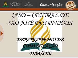 iasd central de s o jos dos pinhais