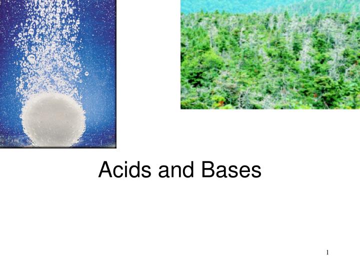 acids and bases