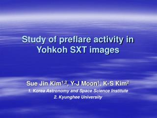 Study of preflare activity in Yohkoh SXT images