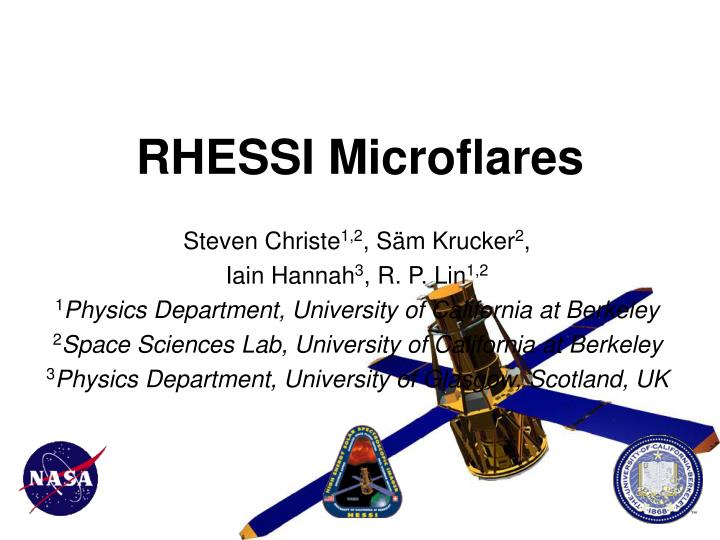 rhessi microflares