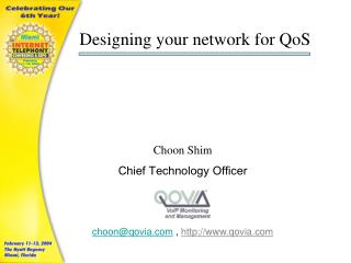 Designing your network for QoS